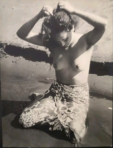 Tahïtienne circa 1950 - tahÏtienne,circa,