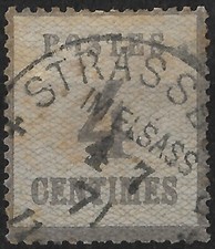 FRANCE - TIMBRE ALSACE LORRAINE N° 3 OBLITERE