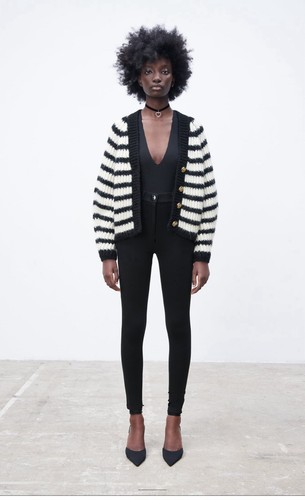Zara buttoned leggings small - leggings,