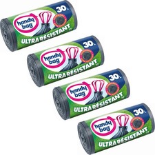 4 Rouleaux de 15 Sacs Poubelle