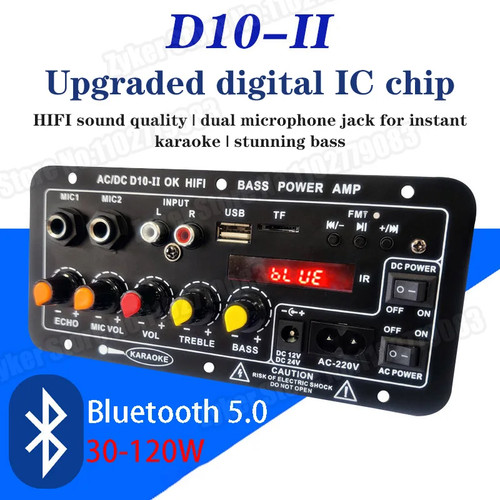 Amplificateur bluetooth d10 - amplificateur,