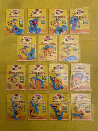 Lot magnets savane neufs - lot,