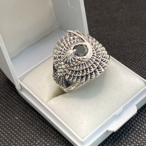 Grosse bague argent massif - grosse,