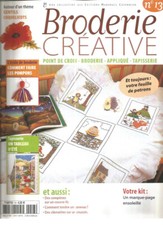 BRODERIE CREATIVE N°13 CONTES ET COMPTINES / COQUELICOTS / SCENE D'ETE / POMPONS