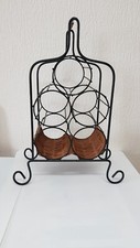 Porte bouteilles metal forgé