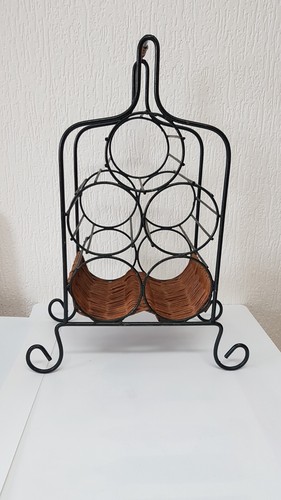 Porte bouteilles metal - , forgé
