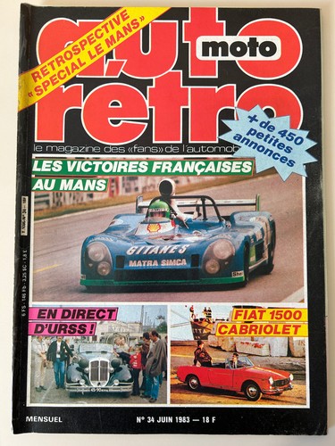 Magazine auto moto retro - moto,