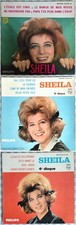 Lot de 3 disques vinyles EP