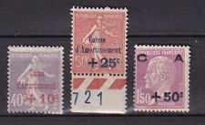 N° 249/251 NEUF** COTE 235€ / 2 SCANS 