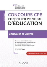 Concours CPE - Conseiller