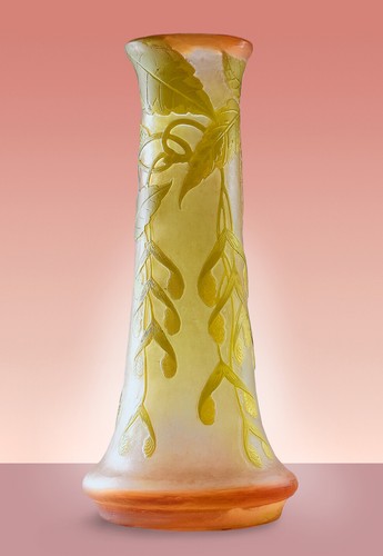 Gallé vase original art