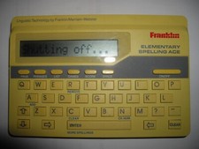  Jeux ELECTRONIQUE Franklin  SPELLBLASTER ELEMENTARY SPELLING ACE Model ES-90 