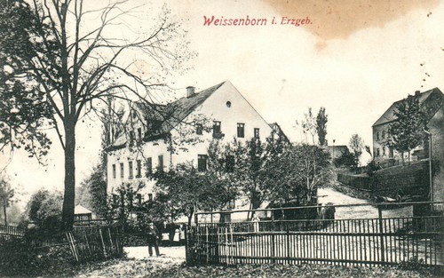Carte postale weissenborn - weissenborn, i