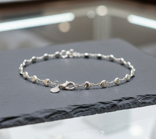 Nouveauté : Bracelet argent "Curvy Hearts" - Envoi de France immédiat
