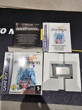 Final Fantasy Tactics Nintendo Game Boy Advance Pal FAH GameBoy GBA Complet