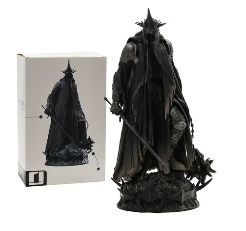 Statue figurine roi sorcier - figurine, roi-sorcier