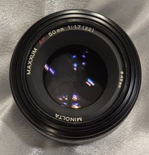 Vintage Minolta Maxxum AF 50mm