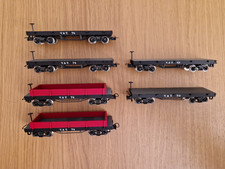Lot 6 Wagons HO Pocher
