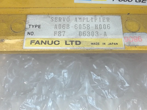 Fanuc a06b 6058 h006 - fanuc, a06b-6058-h006