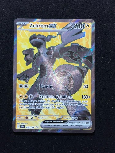 Carte pokémon zekrom - carte,
