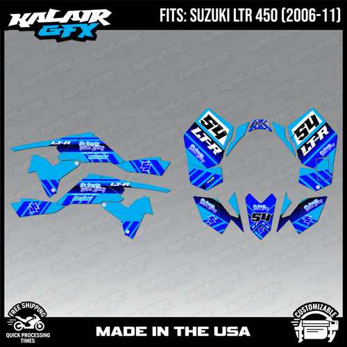 Graphics kit for suzuki - for, atv