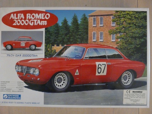Maquette voiture gunze - 1/24,