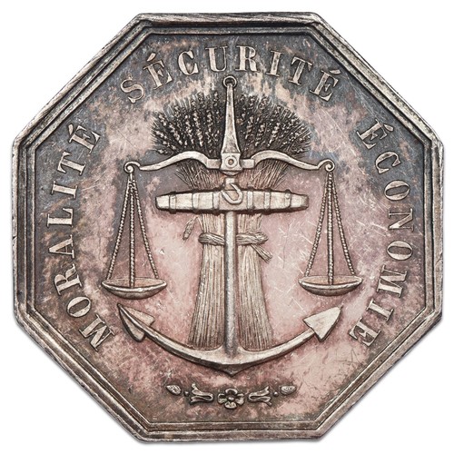 France jeton 1842 assistance - -,