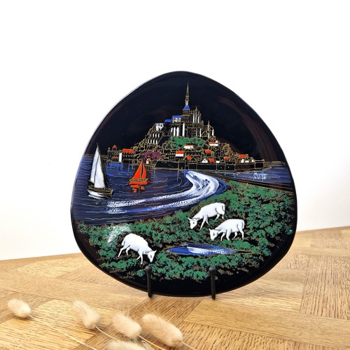 Assiette émaux longwy - assiette, de