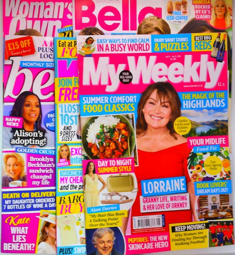 Lot magazines pour femmes - de,
