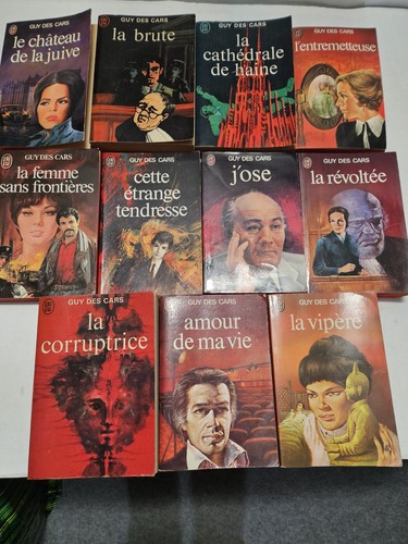 Lot livres j - de, :