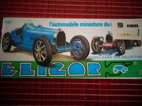 Catalogue eligor voiture - voiture, 1982