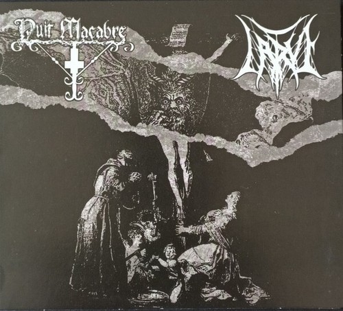 Nuit macabre larve split cd - larve,