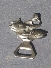 Décapsuleur Ancien Poissons  en Bronze 
