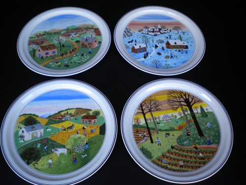 Set assiettes les - de, "les