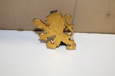 logo, insigne lion couleur or