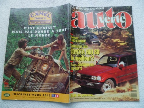 Auto verte 4x4 114 1990 - verte, n°114