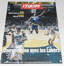 EQUIPE MAGAZINE N°835 1998 NBA LAKERS HEIDEN TREZEGUET PARIS-ROUBAIX LOKO BASKET