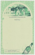 menu ancien "La Grande