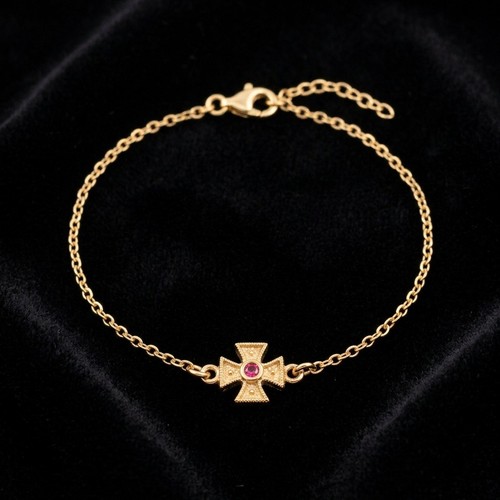Bracelet croix byzantine - , en