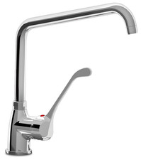 Robinet mitigeur à coude avec