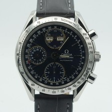 OMEGA SPEEDMASTER TRIPLE DATE HOMME 375.0043 AUTOMATIQUE 39MM BELLE ACIER OM393