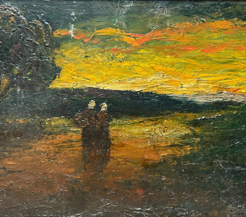 Peinture ancienne original - ancienne,