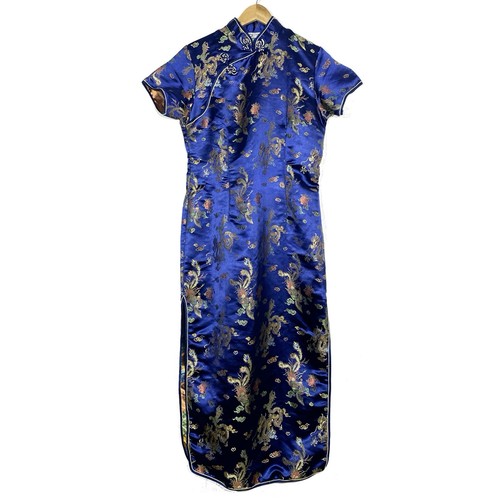 Robe qipao chinoise fendue - robe,