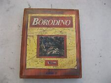 JEU ATARI ST 'BORODINO' D'OCCASION BOITE AVEC MANUEL ET DISQUE 3 1/2".