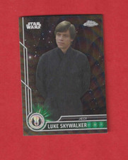 2023 Topps Star Wars Chrome Insert Black Wave Refractor L Skywalker carte n°87