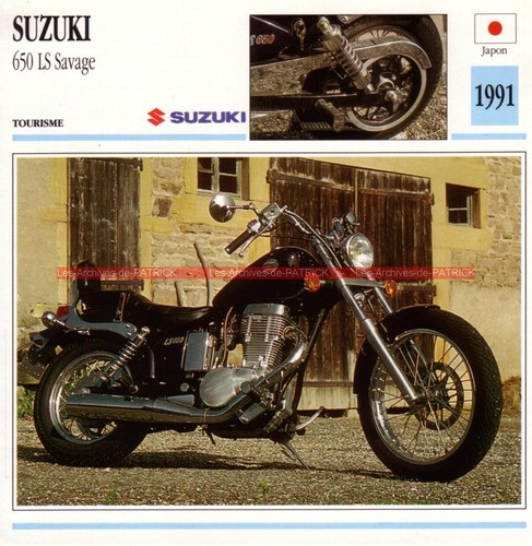 Suzuki 650 savage ls650 - suzuki,
