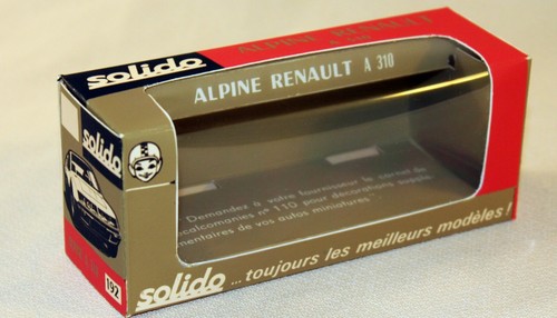 Solido boite vide repro - solido, ref