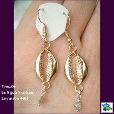 PLAQUÉ OR Boucles d'Oreille