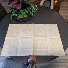 Meccano 1962 plan - plan, original