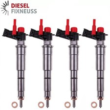 4xFuel injector 0445115007 0445115022 0986435390 M9R 2.0 DCI Opel Renault Nissan